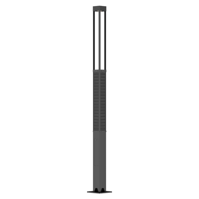 ISPL-PA Series vertical solar PV poles 3M