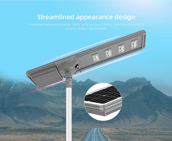 What are the patent advantages of integrated street lamps?