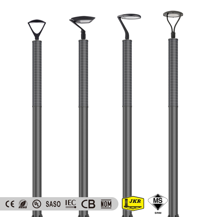 ISPL-C-GN Series vertical solar PV poles