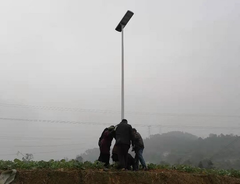 Solar road light installation environment and precautions