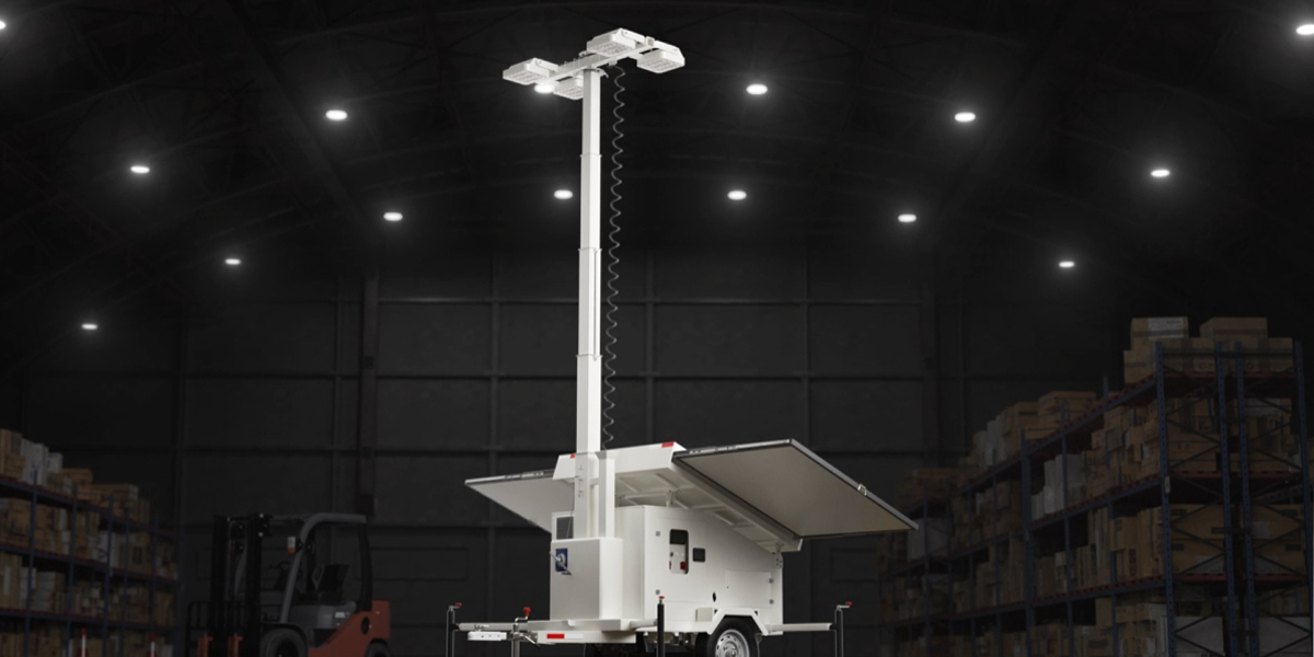 Hybrid Solar Mobile Light Tower | Full Video