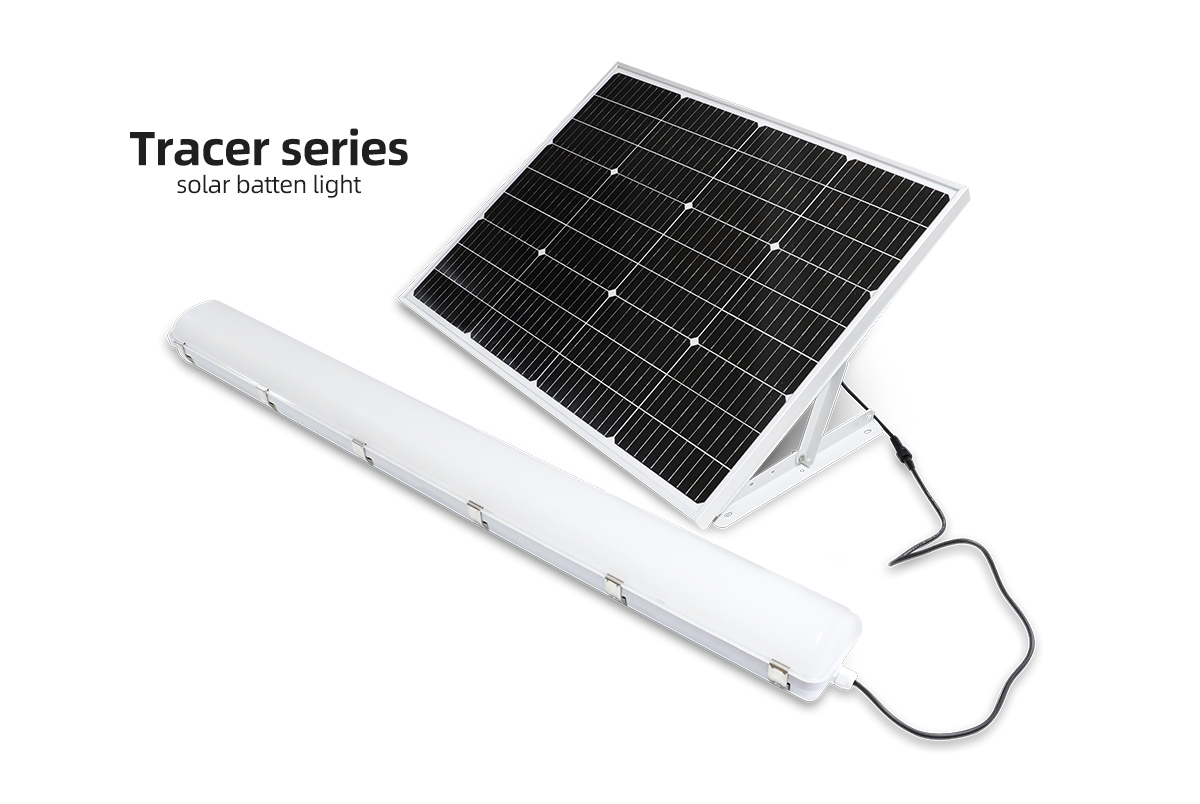 2023 New product released--Tracer series solar batten light