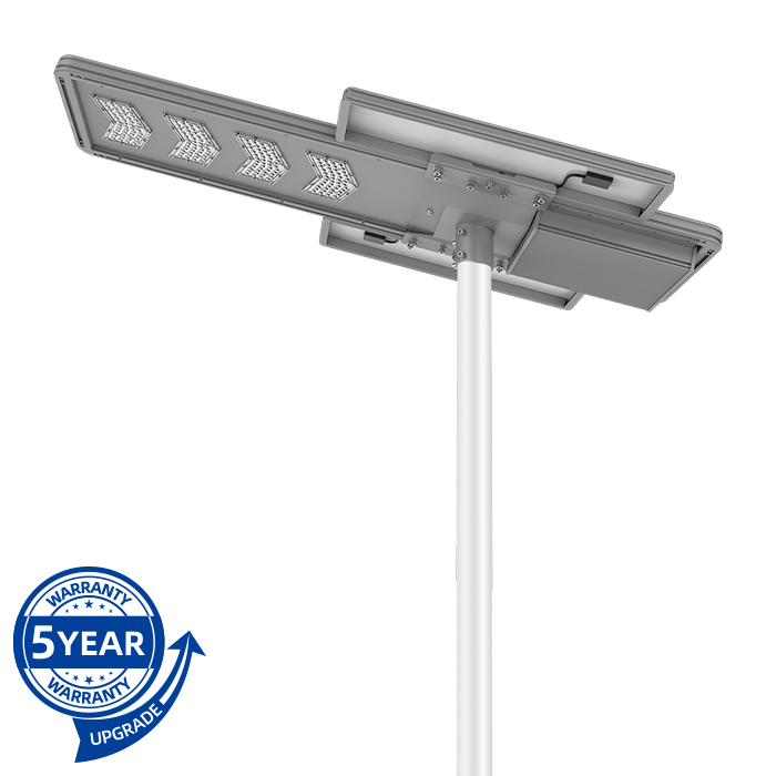 AC-Plus-20 High lumen 186W 20000lm all in one solar street light with 60m/s Wind resistance test rep