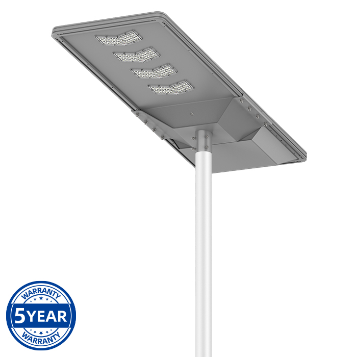 AC-Plus-24 Best Commercial Solar Parking Lot Lights| 24000lm 5-Year Product Warranty