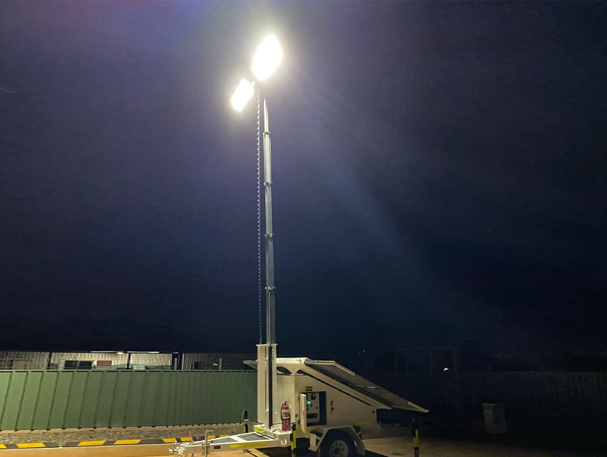 Solway provides professional lighting solutions for real estate construction sites in Saudi Arabia.