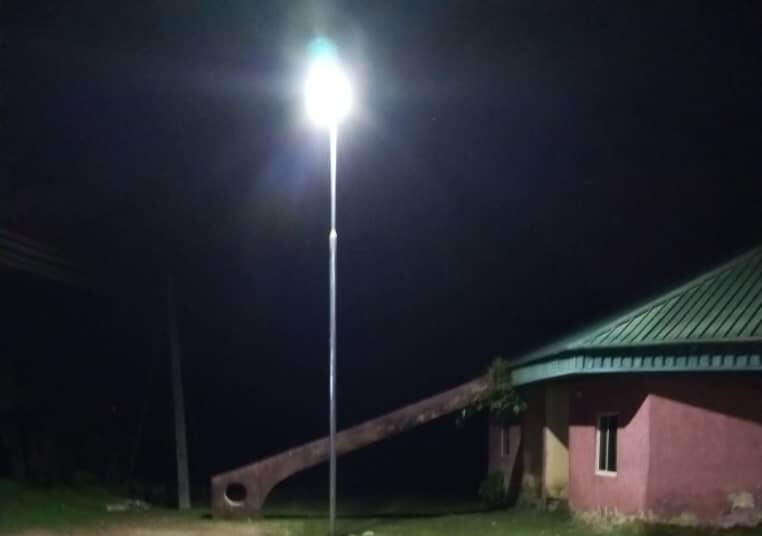 Solway All-in-one solar street lighting solution for University project in Africa